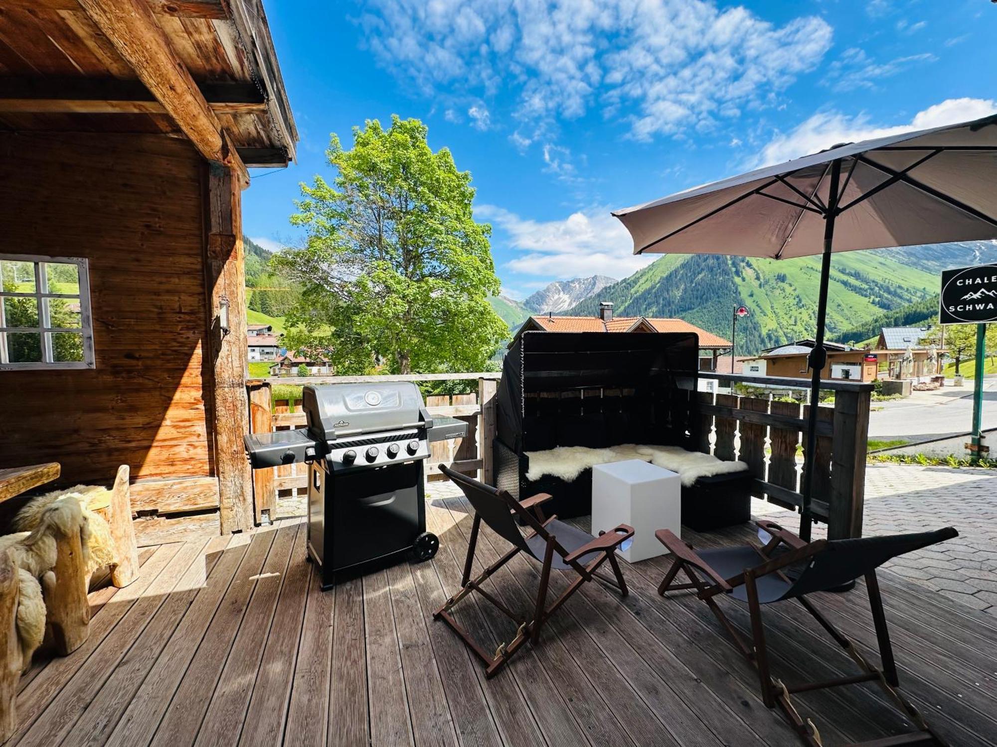 Chalet Schwarz Berwang Exterior photo